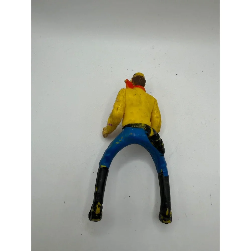Vintage Hard Plastic Cowboy Western Figure Riding Position *Read Details*‎
